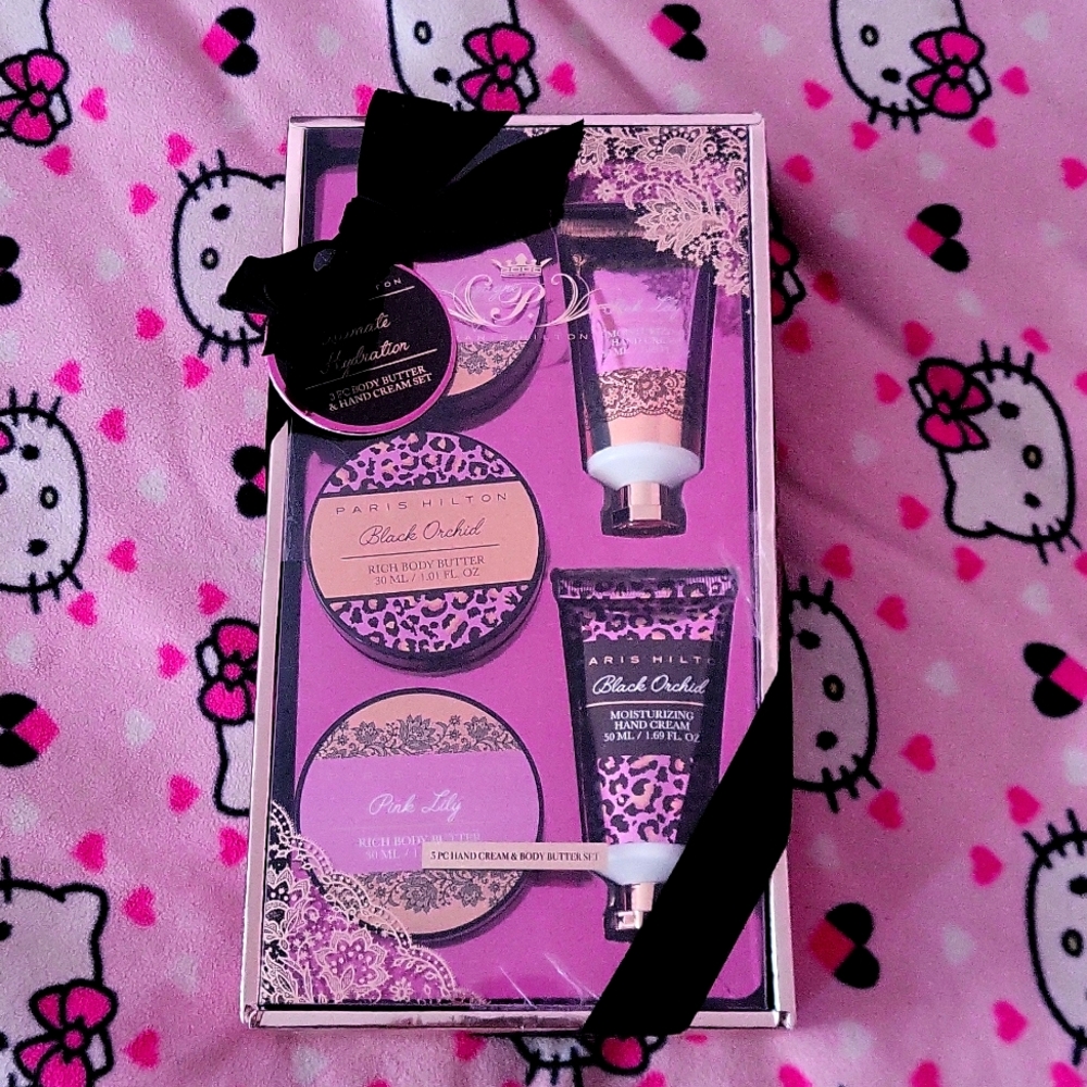 Paris Hilton Ultimate Hydration 3pc Body Butter 2 pc Hand Cream